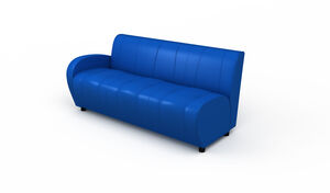 Модуль 3-х местный Альфа Люкс с левым подлокотником