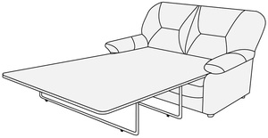 Диван 2-х местный с механизмом Дельта