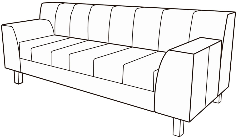 Диван 3-х местный Лима