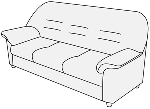 Диван 3-х местный Премьер