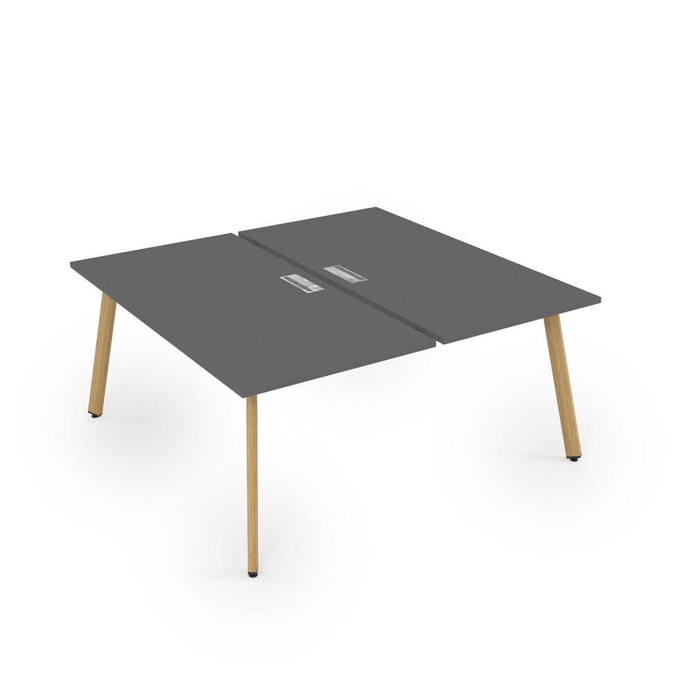 Стол системы Бенч, сдвоенный, на 2 рабочих места