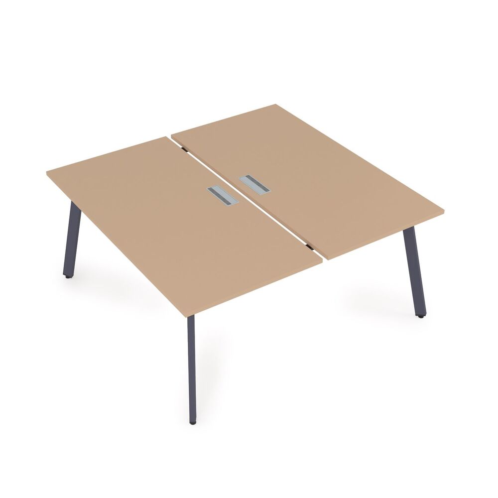 Стол системы Бенч, сдвоенный, на 2 рабочих места