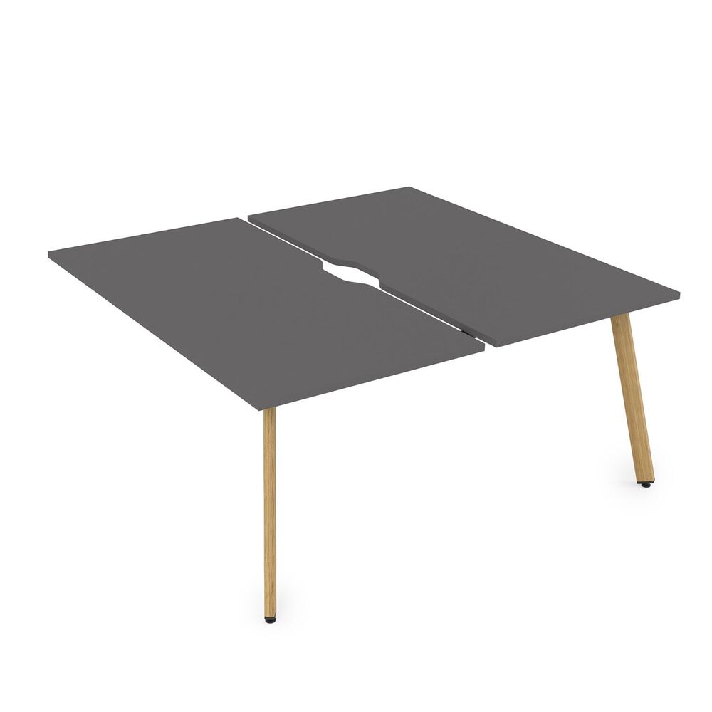 Стол системы БЕНЧ, сдвоенный, на 2 рабочих места (конечный)