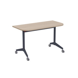 Складной радиусный стол-трансформер с фиксаторами