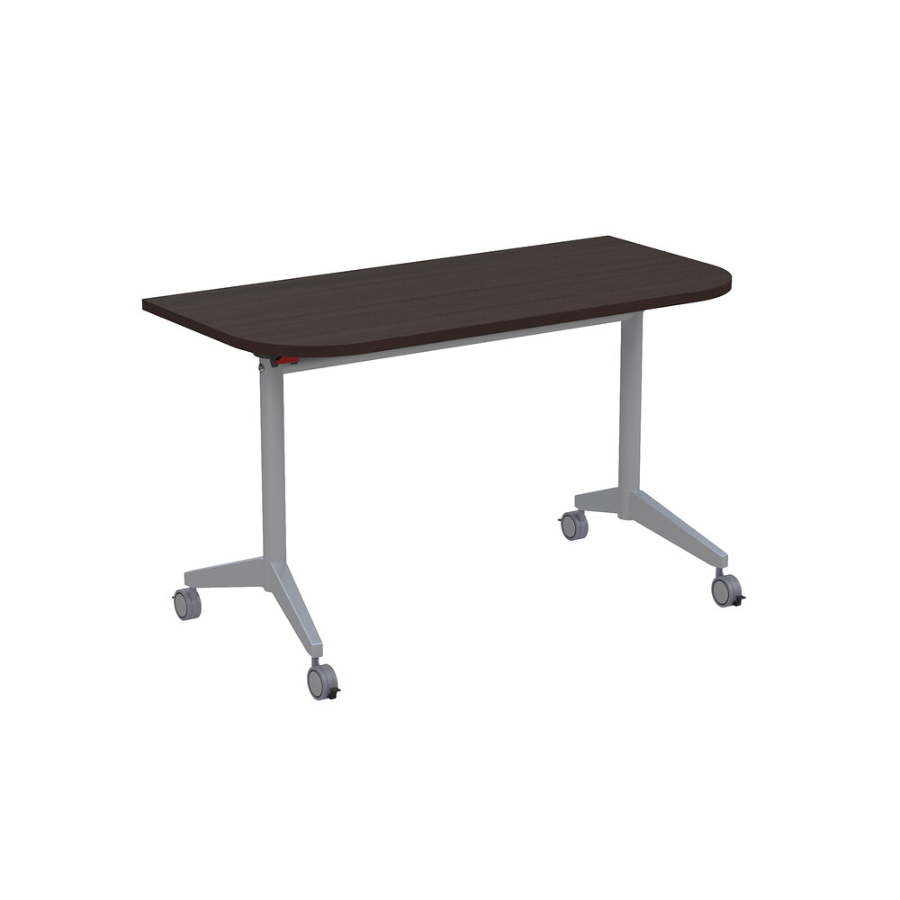 Складной радиусный стол-трансформер Simple с фиксаторами