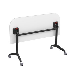 Складной радиусный стол-трансформер Simple с фиксаторами