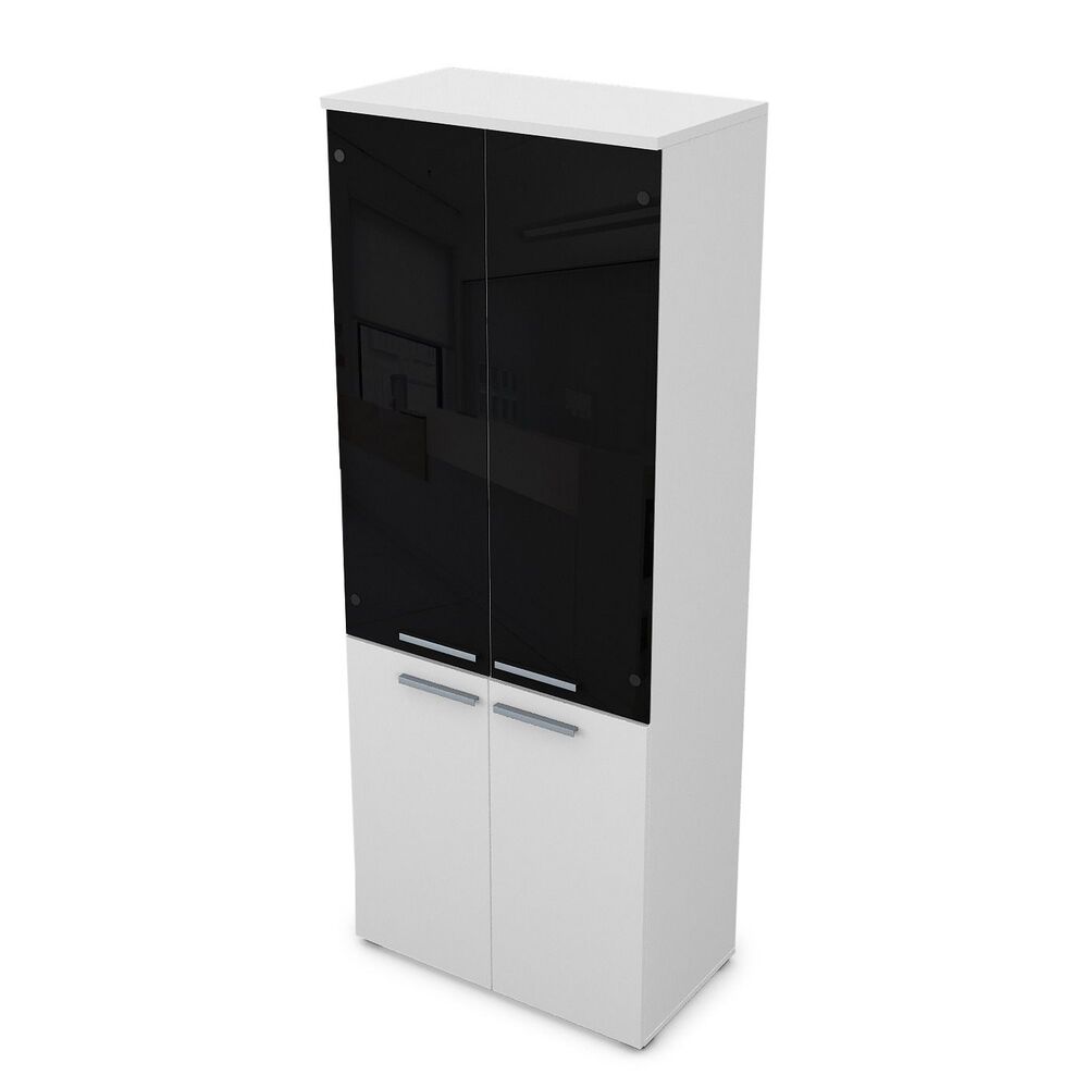 Шкаф высокий со стеклом