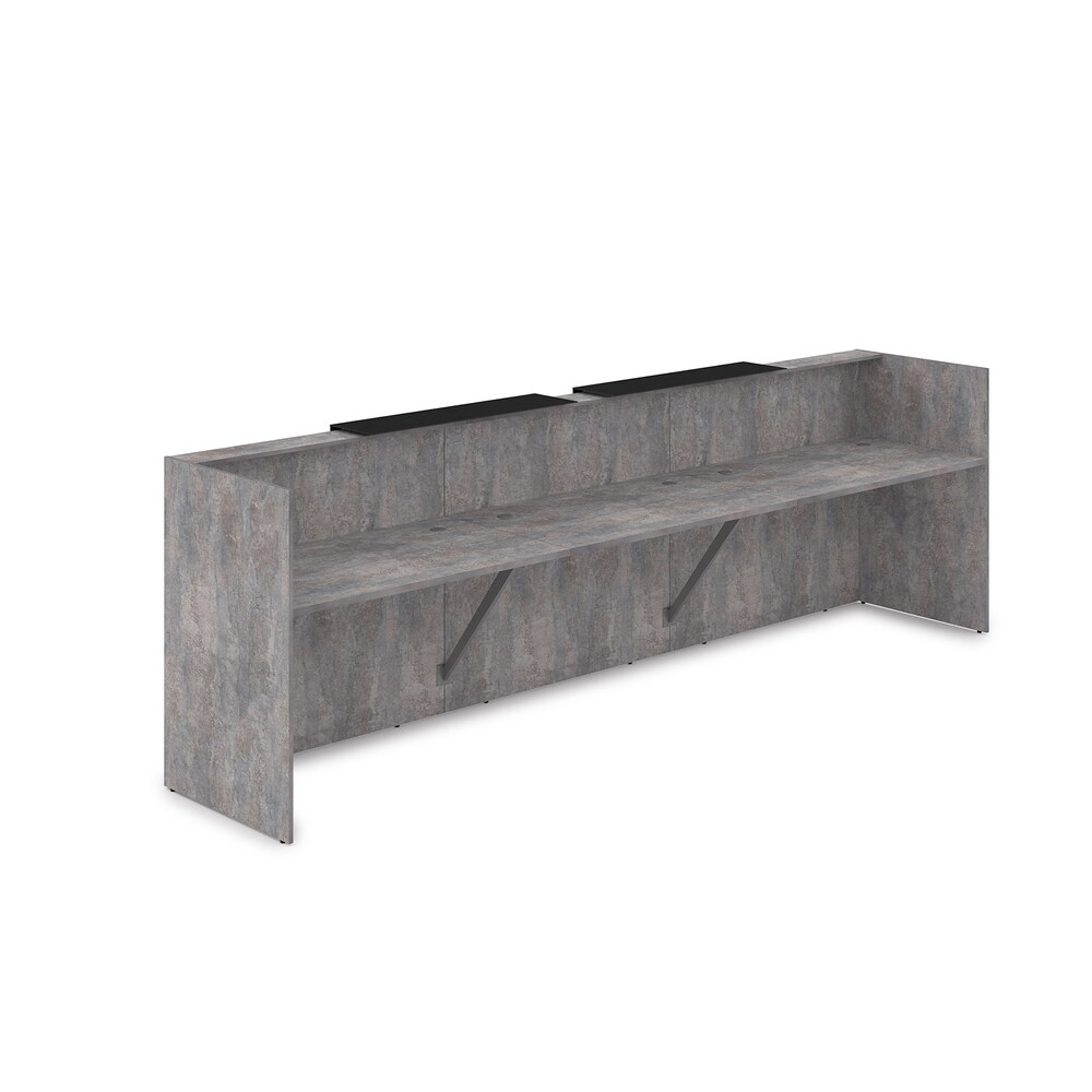 Комплект Ресепшн с фартуком HPL (без подсветки)