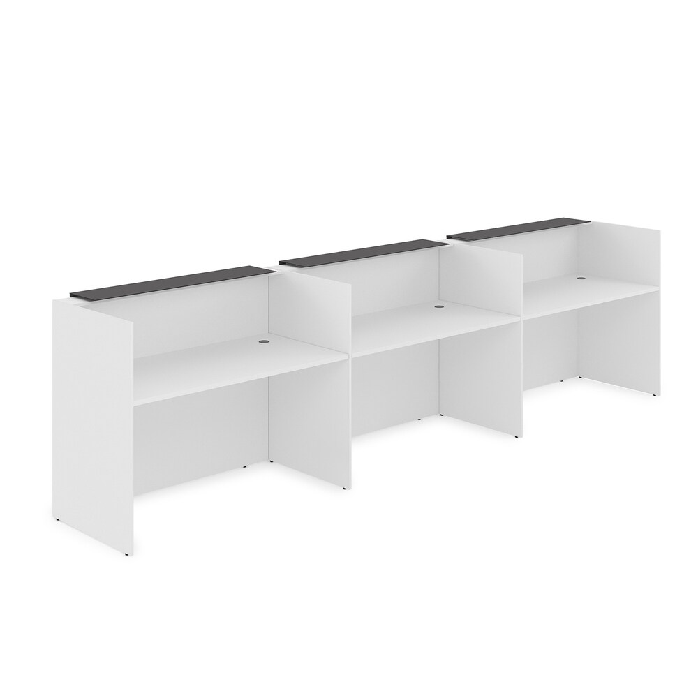 Комплект Ресепшн с фартуком HPL (без подсветки)