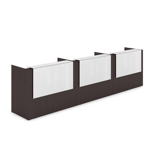 Комплект Ресепшн с фартуком HPL (без подсветки)