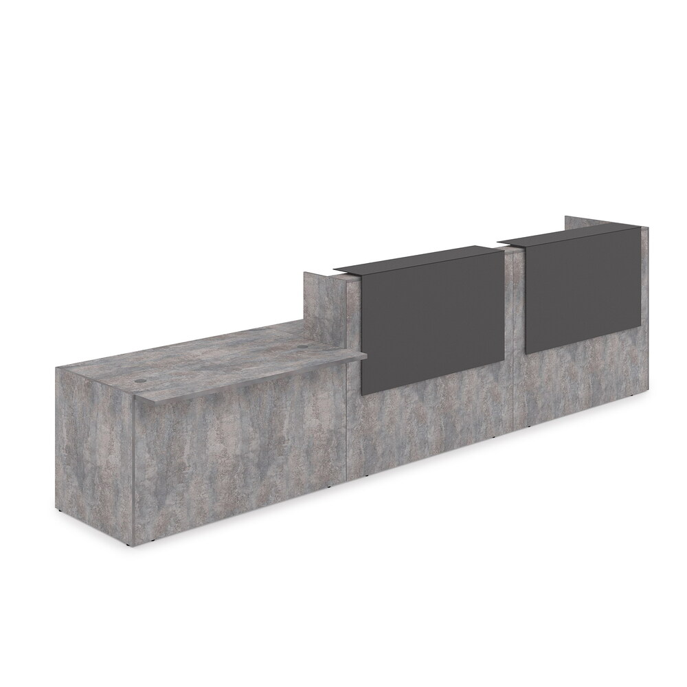 Комплект Ресепшн с фартуком HPL (без подсветки)