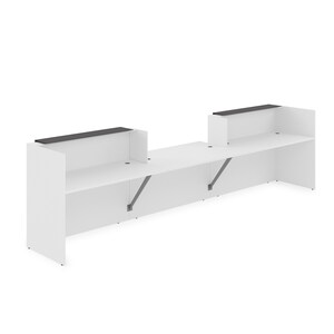 Комплект Ресепшн с фартуком HPL (без подсветки)