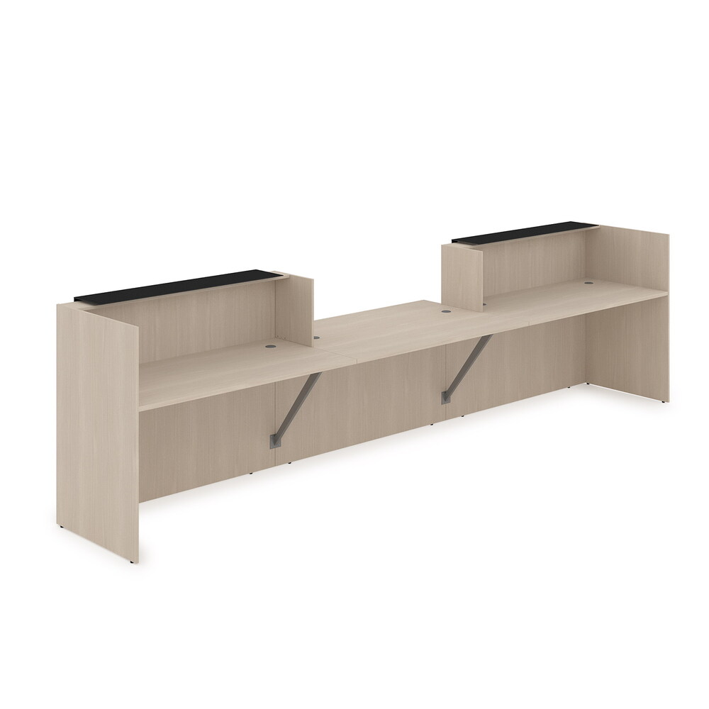 Комплект Ресепшн с фартуком HPL (без подсветки)