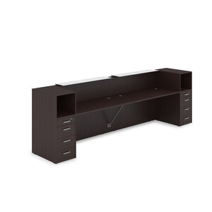 Комплект Ресепшн с фартуком HPL (без подсветки)