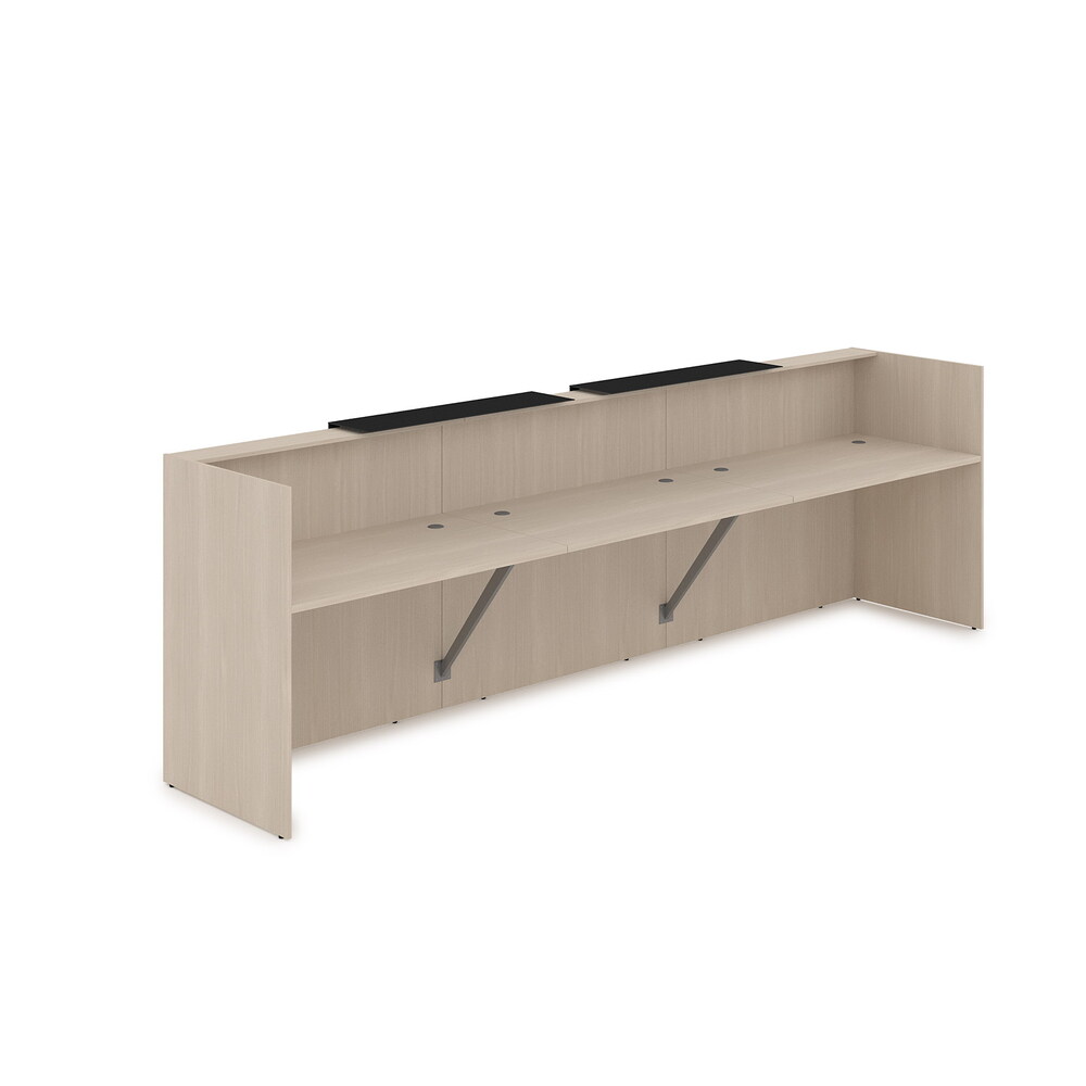 Комплект Ресепшн с фартуком HPL (с подсветкой)