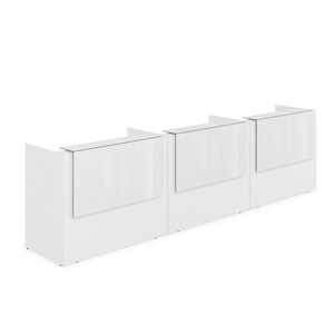 Комплект Ресепшн с фартуком HPL (с подсветкой)