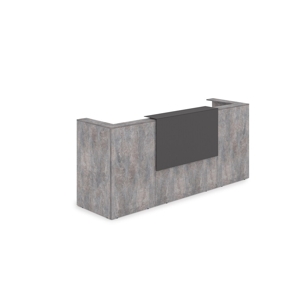 Комплект Ресепшн с фартуком HPL (с подсветкой)