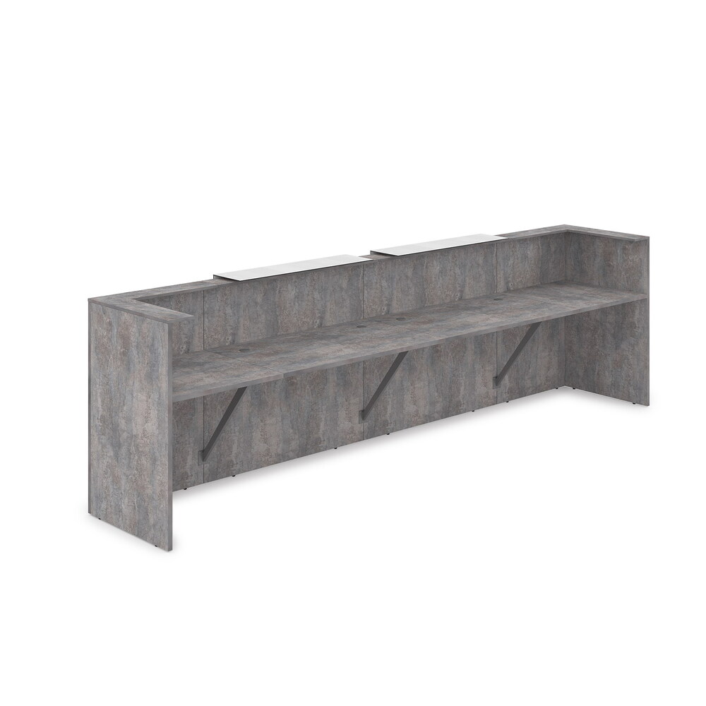 Комплект Ресепшн с фартуком HPL (с подсветкой)