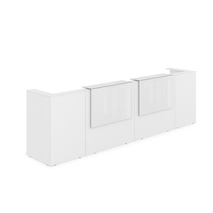 Комплект Ресепшн с фартуком HPL (с подсветкой)