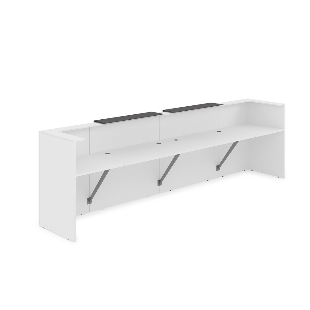 Комплект Ресепшн с фартуком HPL (с подсветкой)