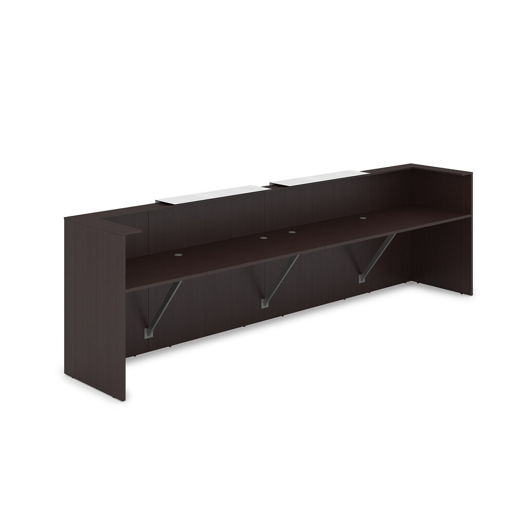 Комплект Ресепшн с фартуком HPL (с подсветкой)