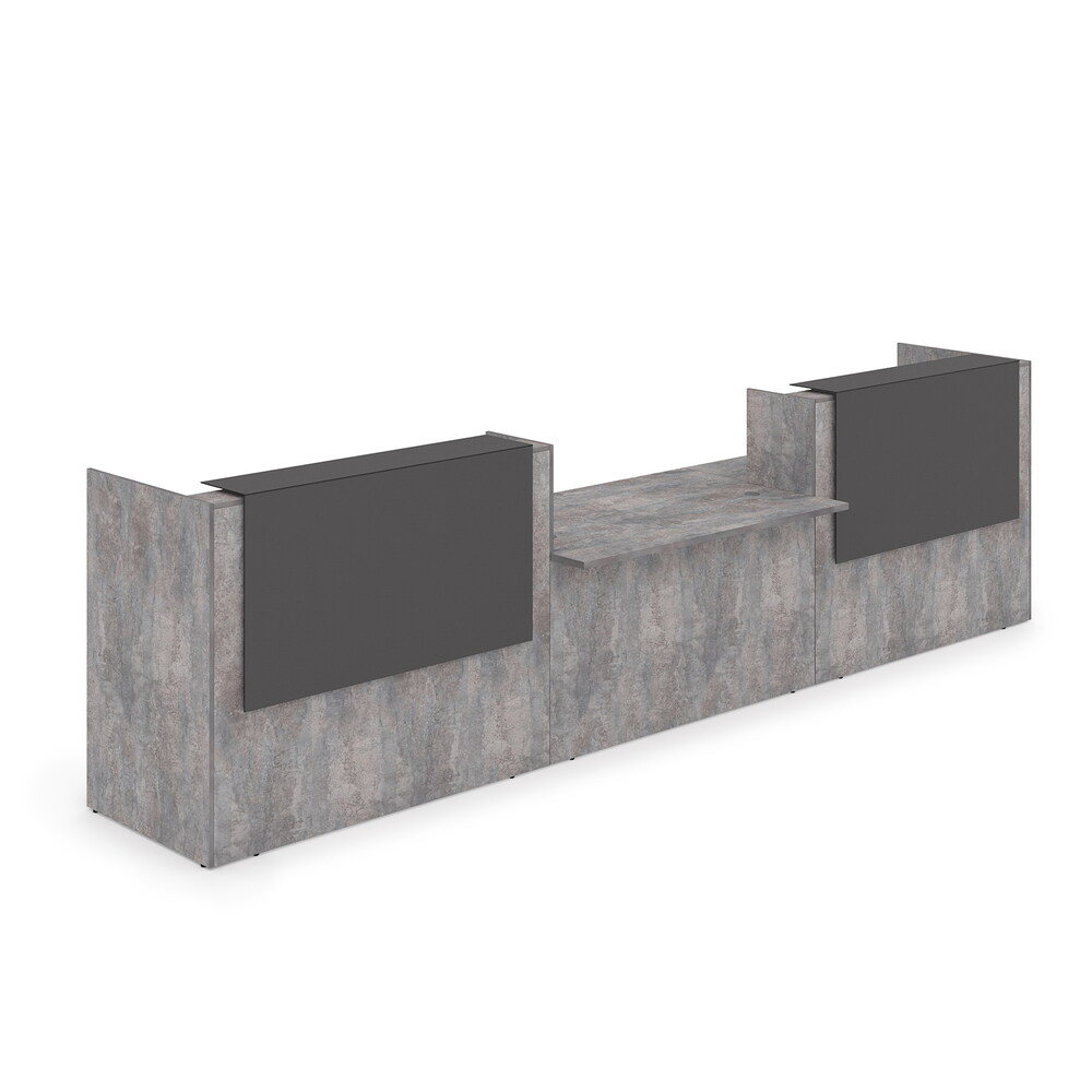 Комплект Ресепшн с фартуком HPL (с подсветкой)