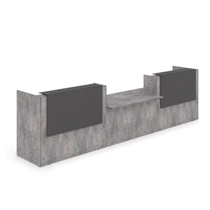 Комплект Ресепшн с фартуком HPL (с подсветкой)