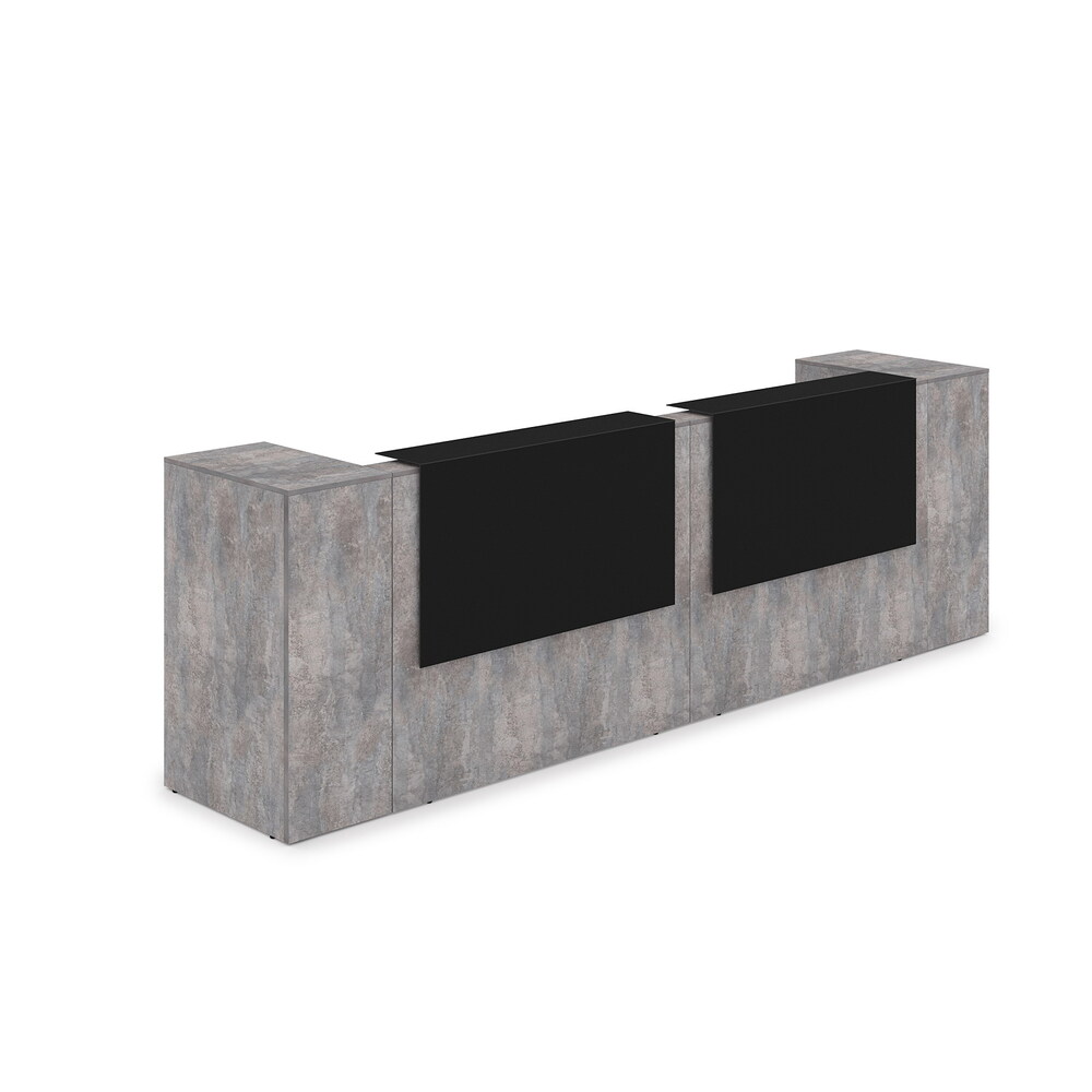 Комплект Ресепшн с фартуком HPL (с подсветкой)