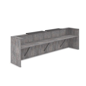 Комплект Ресепшн с фартуком ЛДСП (без подсветки)