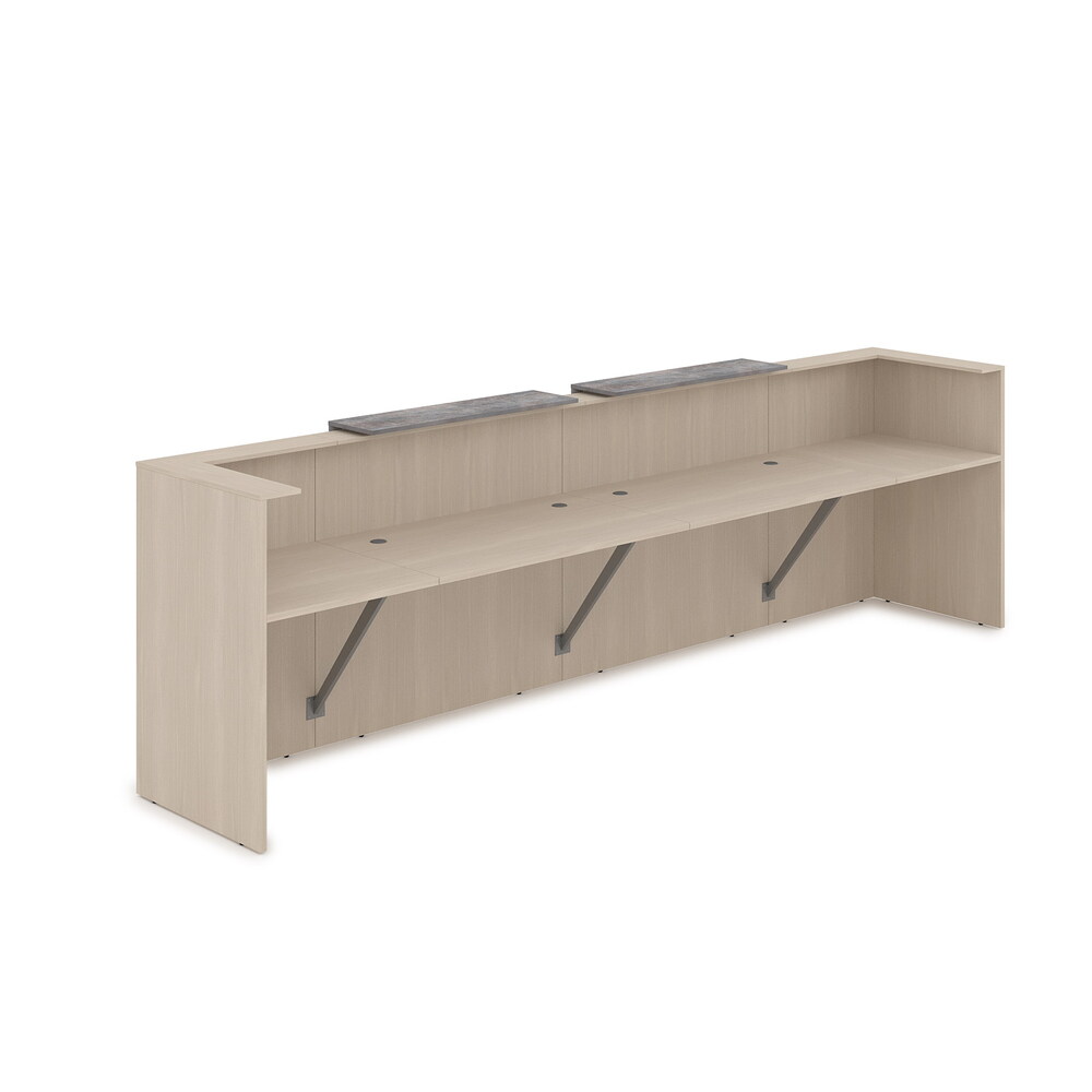 Комплект Ресепшн с фартуком ЛДСП (без подсветки)