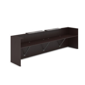 Комплект Ресепшн с фартуком ЛДСП (без подсветки)