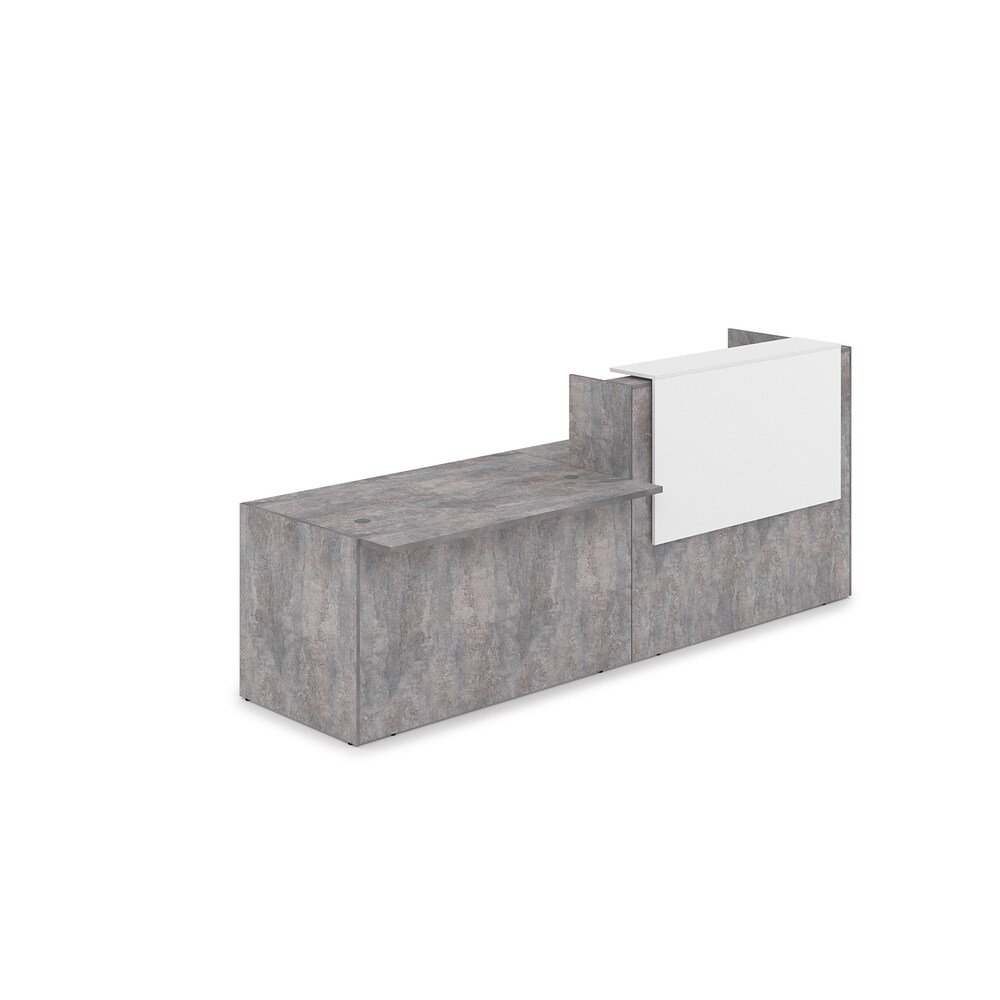 Комплект Ресепшн с фартуком ЛДСП (без подсветки)