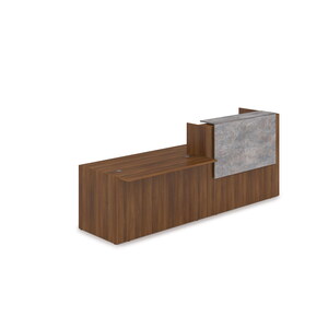 Комплект Ресепшн с фартуком ЛДСП (без подсветки)