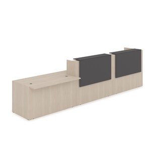 Комплект Ресепшн с фартуком ЛДСП (без подсветки)