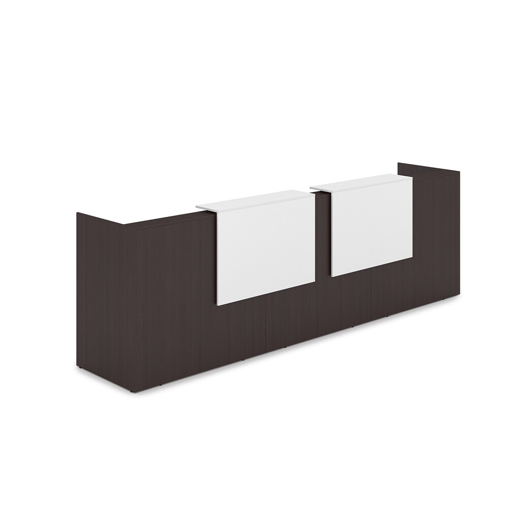 Комплект Ресепшн с фартуком ЛДСП (с подсветкой)