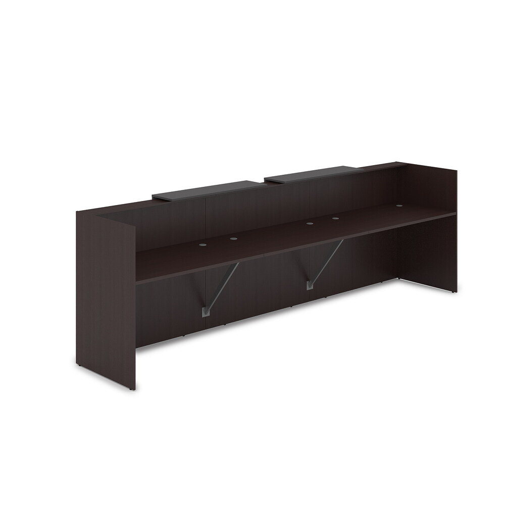 Комплект Ресепшн с фартуком ЛДСП (с подсветкой)