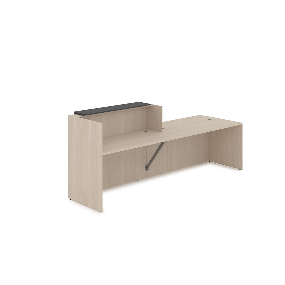 Комплект Ресепшн с фартуком ЛДСП (с подсветкой)