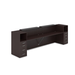 Комплект Ресепшн с фартуком ЛДСП (с подсветкой)