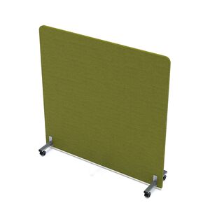 Акустическая мобильная перегородка на колесных опорах