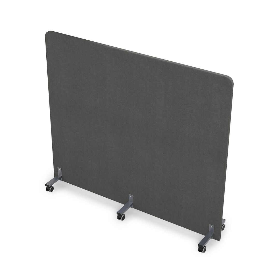 Акустическая мобильная перегородка на колесных опорах