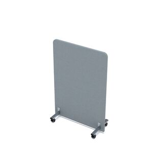 Акустическая мобильная перегородка на колесных опорах