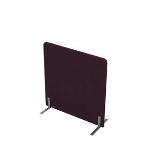 Акустическая мобильная перегородка на стационарных опорах