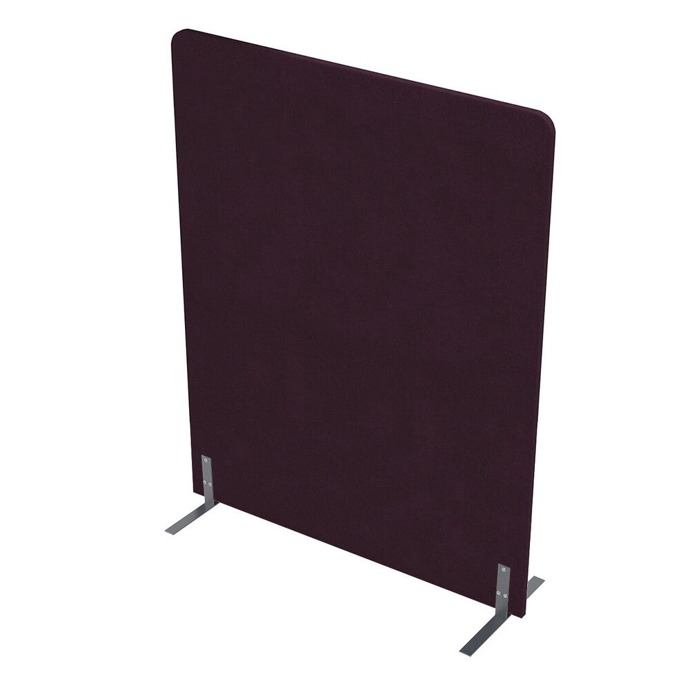 Акустическая мобильная перегородка на стационарных опорах