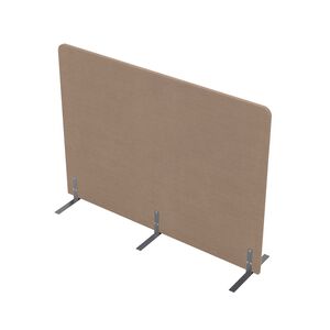 Акустическая мобильная перегородка на стационарных опорах