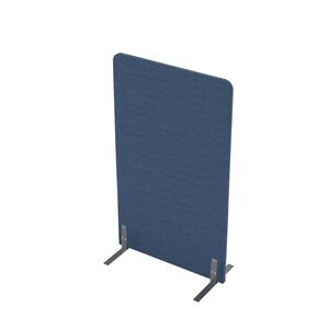 Акустическая мобильная перегородка на стационарных опорах