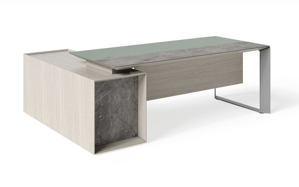 Стол руководителя, правый 2,4 м.