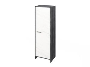 Шкаф для документов узкий (Фурнитура черная)