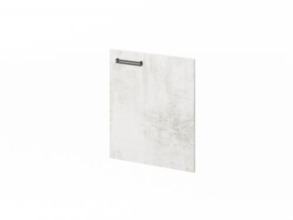 Дверь низкая ЛДСП правая (Фурнитура черная)