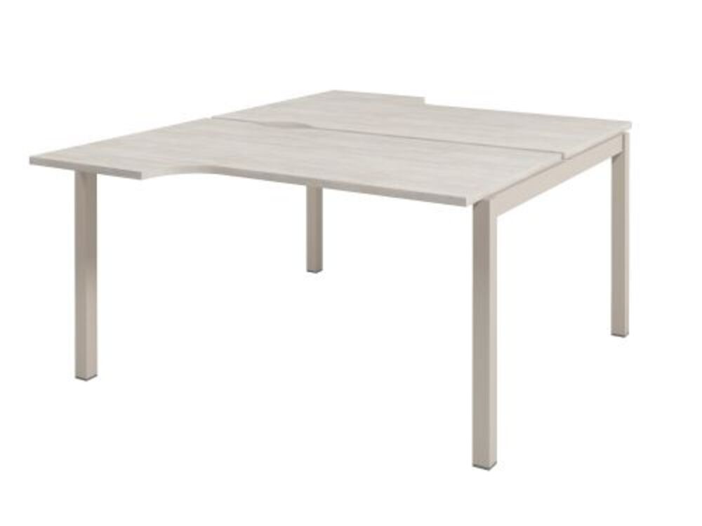 Бенч-система столов-тандемов эргономичная (начальная секция)