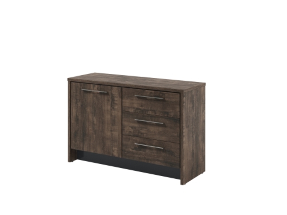 Тумба с дверью и 3 ящиками